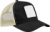 5-panelová šiltovka trucker s nášivkou - Beechfield, farba - black/stone, veľkosť - Onesize