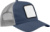5-panelová šiltovka trucker s nášivkou - Beechfield, farba - slate blue/light grey, veľkosť - Onesize