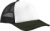5-panelová šiltovka Retro Trucker - Beechfield, farba - black/dark olive, veľkosť - Onesize