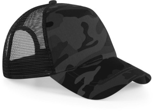 5-panelová šiltovka Trucker "Camo"