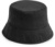 Rybársky klobúk "Organic Cotton Bucket Hat" - Beechfield, farba - čierna, veľkosť - L/XL