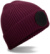 Čiapka s kruhovou nášivkou - Beechfield, farba - burgundy/black, veľkosť - Onesize