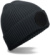 Čiapka s kruhovou nášivkou - Beechfield, farba - graphite grey/black, veľkosť - Onesize