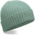 Detská pletená čiapka z biobavlny - Beechfield, farba - dusty green, veľkosť - Onesize