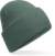 Pletená čiapka s vyhrnutým lemom "Recycled" - Beechfield, farba - marine green, veľkosť - Onesize