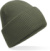 Pletená čiapka s vyhrnutým lemom "Recycled" - Beechfield, farba - olive green, veľkosť - Onesize