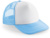 Detská 5-panelová šiltovka so sieťkou - Beechfield, farba - sky blue/white, veľkosť - Onesize