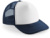 Detská 5-panelová šiltovka so sieťkou - Beechfield, farba - french navy/white, veľkosť - Onesize