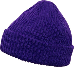 Rebrovaná pletená čiapka