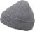 Rebrovaná pletená čiapka - Flexfit, farba - heather grey, veľkosť - Onesize