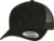6-panelová šiltovka Trucker "Suede" - Flexfit, farba - čierna, veľkosť - Onesize