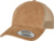 6-panelová šiltovka Trucker "Suede" - Flexfit, farba - khaki, veľkosť - Onesize