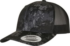 6-panelová šiltovka Trucker "Veil Camo"