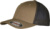 6-panelová šiltovka trucker „Recycled“ - Flexfit, farba - olive/black, veľkosť - S/M
