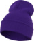 Dlhá pletená čiapka - Flexfit, farba - purple, veľkosť - Onesize