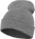 Dlhá pletená čiapka - Flexfit, farba - heather grey, veľkosť - Onesize