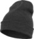 Dlhá pletená čiapka - Flexfit, farba - charcoal, veľkosť - Onesize