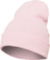Dlhá pletená čiapka - Flexfit, farba - baby pink, veľkosť - Onesize