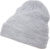 Dlhá pletená čiapka - Flexfit, farba - heather grey, veľkosť - Onesize