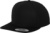 6-panelová šiltovka Snapback - Flexfit, farba - čierna, veľkosť - Kids