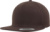 6-panelová šiltovka Snapback - Flexfit, farba - brown, veľkosť - Onesize