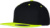 6-panelová šiltovka Snapback - Flexfit, farba - black/neon yellow, veľkosť - Onesize