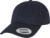 6-panelová bavlnená keprová šiltovka - Flexfit, farba - dark navy, veľkosť - Onesize