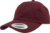6-panelová bavlnená keprová šiltovka - Flexfit, farba - maroon, veľkosť - Onesize
