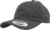 6-panelová bavlnená keprová šiltovka - Flexfit, farba - dark grey, veľkosť - Onesize