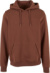 Mikina s kapucňou z ťažkej bavlny - BYB, farba - chocolate brown, veľkosť - XXL