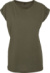 Dámske tričko - BYB, farba - olive, veľkosť - XXL