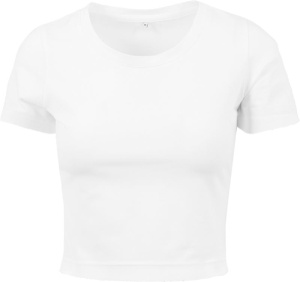 Dámsky crop top s vysokou gramážou