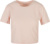 Dámsky crop top s vysokou gramážou - BYB, farba - pink, veľkosť - M
