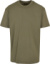 Oversized tričko z ťažkej bavlny - BYB, farba - olive, veľkosť - 5XL