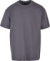 Oversized tričko z ťažkej bavlny - BYB, farba - dark grey, veľkosť - M