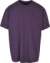 Oversized tričko z ťažkej bavlny - BYB, farba - purple night, veľkosť - XXL