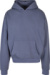 Mikina s kapucňou z ťažkej bavlny "Ultra Heavy" - BYB, farba - vintage blue, veľkosť - XS