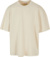 Oversize tričko z ťažkej bavlny - BYB, farba - sand, veľkosť - 4XL