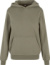 Dámska oversize mikina s kapucňou "Fluffy" - BYB, farba - pale olive, veľkosť - XXL