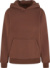 Dámska oversize mikina s kapucňou "Fluffy" - BYB, farba - chocolate brown, veľkosť - XL