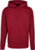 Pánska mikina s kapucňou - BYB, farba - burgundy, veľkosť - 4XL