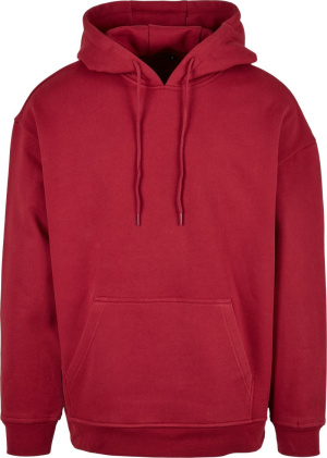 Oversize mikina s kapucňou z hrubej bavlny