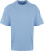 Unisex oversize tričko z ťažkej bavlny - New Morning Studios, farba - powder blue, veľkosť - XS