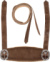 Vyšívateľný náprseník ku koženým nohaviciam - Scotler Sports, farba - dark brown, veľkosť - Onesize