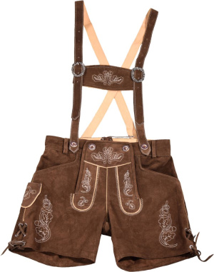 Dámske kožené šortky