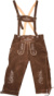 Dámske kožené nohavice, dlhé - Scotler Sports, farba - dark brown, veľkosť - XS