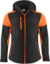 Dámska softshellová bunda - Printer, farba - black/orange, veľkosť - M