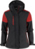 Dámska zimná softshellová bunda - Printer, farba - black/red, veľkosť - L