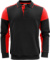 Polokošeľa - Printer, farba - black/red, veľkosť - 5XL