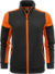 Dámska mikina - Printer, farba - black/orange, veľkosť - S
